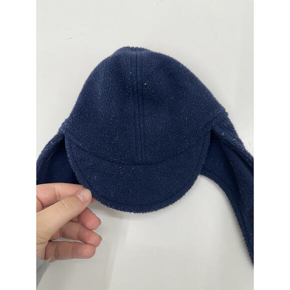 Unbranded Infant Childrens Trapper Hat Blue Fleece Winter Hat - Picture 2 of 10